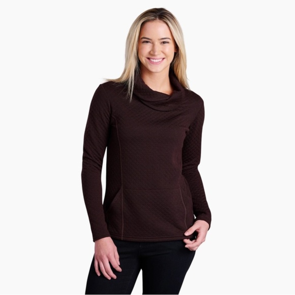 Kuhl Athena Pullover in Ganache Brown Size Large